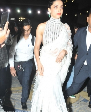 Deepika Padukone makes an appearance in white at the event 