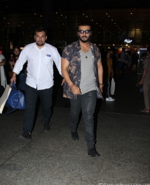 Arjun Kapoor at the airport 