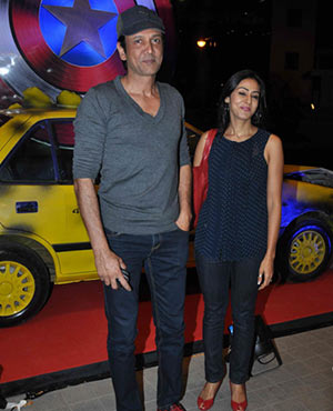 Kay Kay Menon with Nivedita