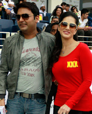 Kapil Sharma and Sunny Leone