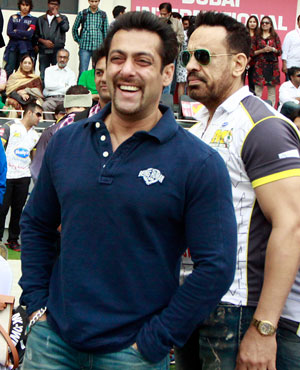 Salman Khan and Huma Qureshi