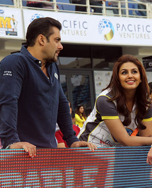 Salman Khan and Huma Qureshi