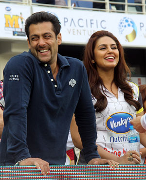 Salman Khan and Huma Qureshi