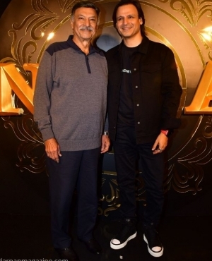  Father and son duo Deepak Oberoi and Vivek Oberoi 