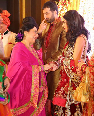 Tabassum at the wedding