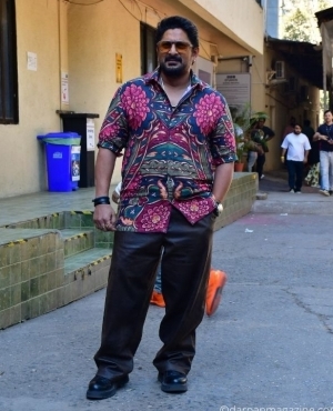 Arshad Warsi also goes for a floral shirt 