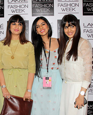 Ritesh, Genelia and Neeta Lulla