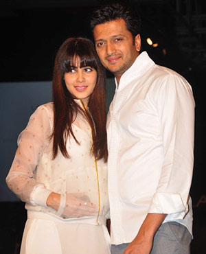 Rutesh Deshmukh and Genelia