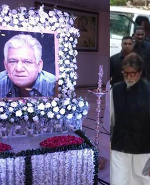 Celebs At Om Puri's Prayer Meet