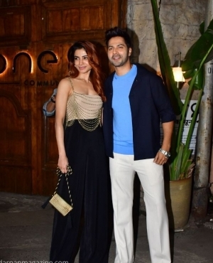 Samantha Ruth Prabhu and Varun Dhawan get clicked together 