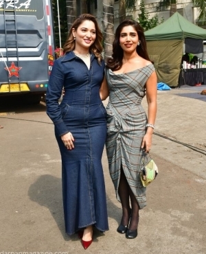 Tamannah Bhatia & Bhumi Pednekar get clicked together 