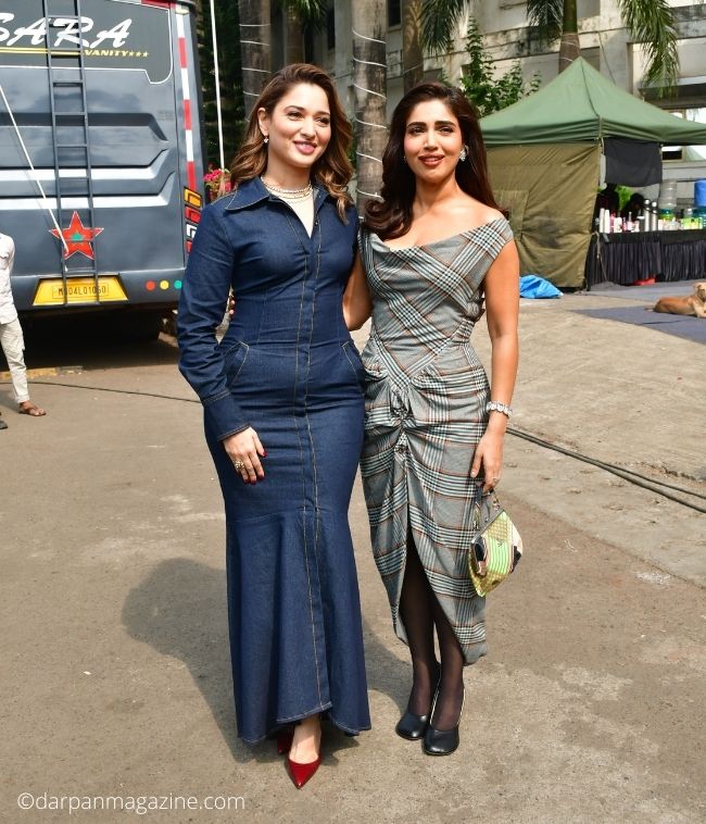 Tamannah Bhatia & Bhumi Pednekar get clicked together 