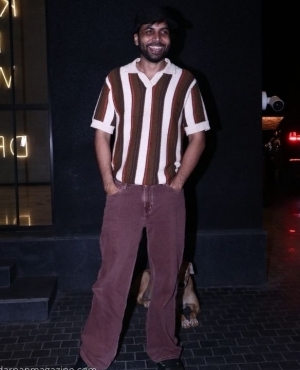 Abhishek Banerjee gets photographed with hands in pockets 