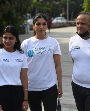 Bhumi Pednekar sports climate warrior T-Shirt 