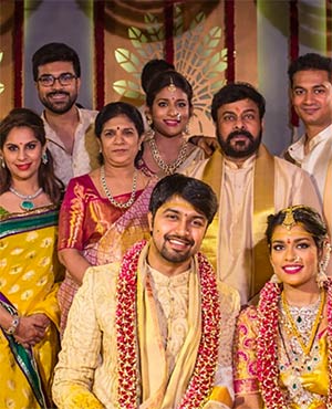 Chiranjeevi’s Daughter Srija Ties Knot