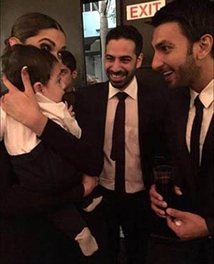 Deepika Attends Friend's Wedding With Ranveer