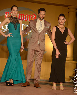 Dino Morea walks the ramp for Raymond