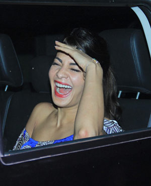 Elated Jacqueline Spotted In Bandra