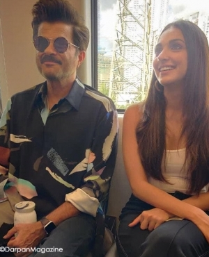 Anil Kapoor & Kiara Advani ride metro to promote film