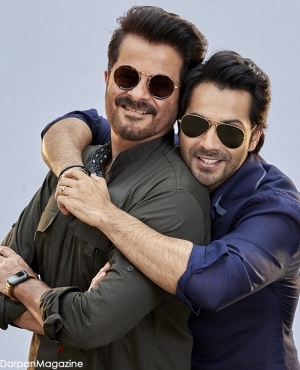 Anil Kapoor (Dad) & Varun Dhawan (son) bonding 