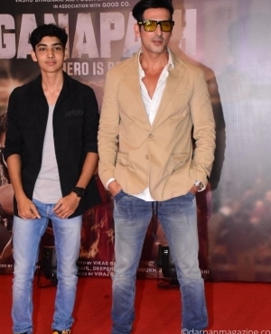   Zayed Khan with son Zidaan 