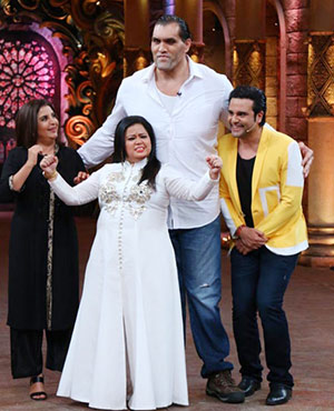 Great Khali AT Comedy Nights Bachao
