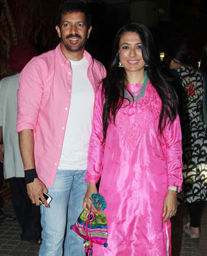 Kabir Khan and Mini Mathur