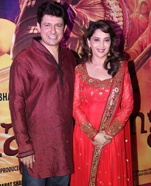 Sriram Nene with Madhuri Dixit