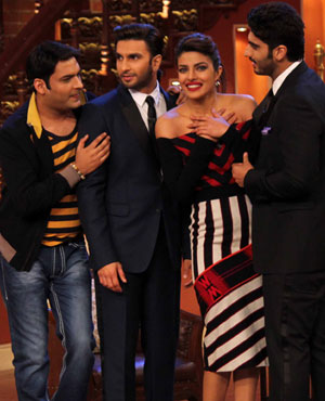Kapil Sharma, Ranveer Singh, Priyanka Chopra and Arjun Kapoor