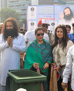Gurmeet Ram Rahimji Cleanliness Drive