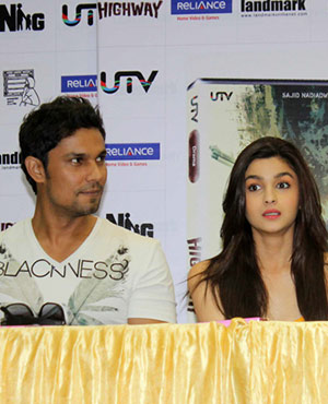 Alia Bhatt, Randeep Hooda, Imtiaz Ali
