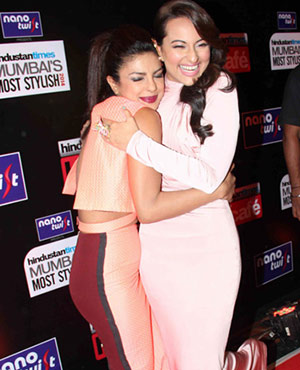 Priyanka Chopra and Sonakshi Sinha