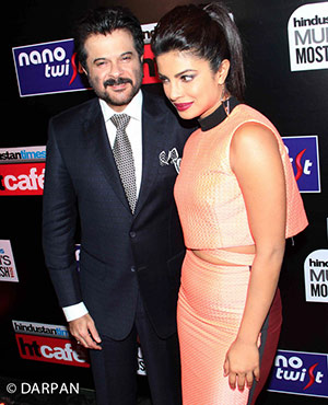 Anil Kapoor and Priyanka Chopra