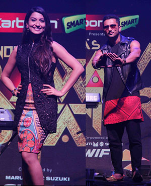 Honey Singh India's Raw Star Contestants
