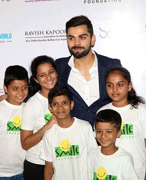 Indian Cricket Stars At Charity Dinner
