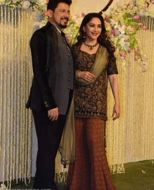 Madhuri Dixit looks as sweet as ever alongside husband Dr.ShriRam Nene  