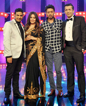 Irrfan Khan, Kunal Kohli and Mahima Chaudhray