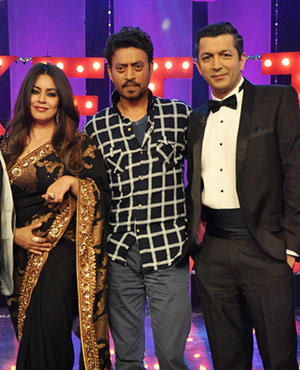 Irrfan Khan, Kunal Kohli and Mahima Chaudhray