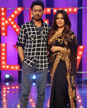 Irrfan Khan and Mahima Chaudhray