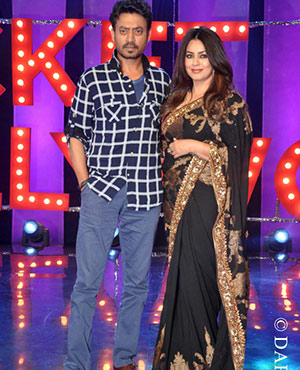 Irrfan Khan and Mahima Chaudhray