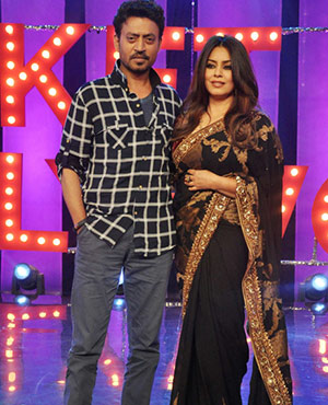 Irrfan Khan and Mahima Chaudhray
