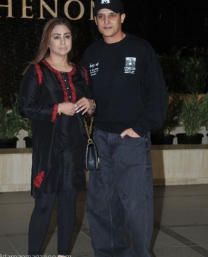 Jimmy Sheirgill makes an appearance with wife Priyanka Puri 