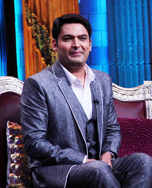 Kapil Sharma at Anupam Kher's Show