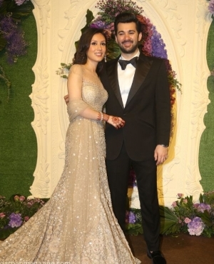 Karan Deol & Drisha Acharya reception