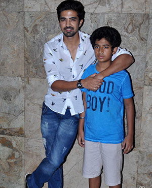 Saqib Saleem with Partho