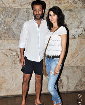 Abhishek Kapoor and Pragya Yadav