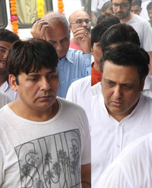 Krushna Abhishek's Father Funeral