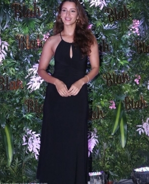 Triptii Dimri looks elegant in her black dress 