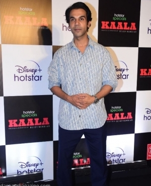 RajKummar Rao goes for a casual look with his shirt and jeans on