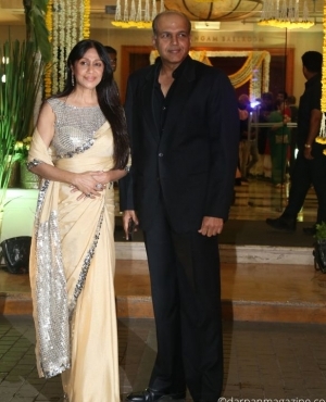  Ashutosh Gowariker and wife Sunita Gowariker make an appearance 